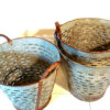 VINTAGE ZINC XL OLIVE BASKETS - Image 3